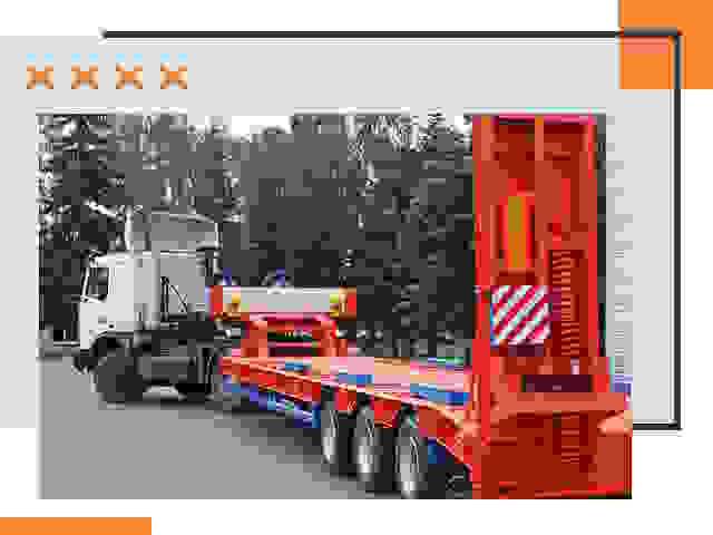 Перевозки на тралах и платформах в Геленджике